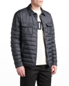 Moncler Todorka Cashmere Blend Down Jacket In Navy