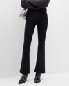 Mother The Weekender Fray Jeans Chip On My Shoulder In Black