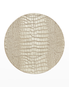 Kim Seybert Croco Placemat In Gold