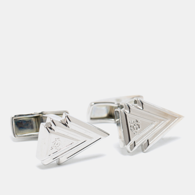 Pre-owned Dunhill Silver Tone Arrows Cufflinks