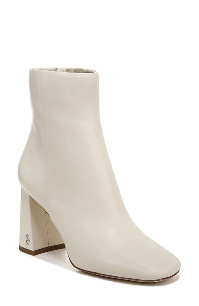 Sam Edelman Codie Square Toe Bootie In White