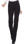 Nydj Sculpt-her™ Pull-on High Waist Straight Leg Pants In Black