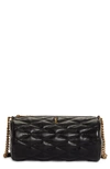 Saint Laurent Medium Sade Tube Bag In 1000 Nero