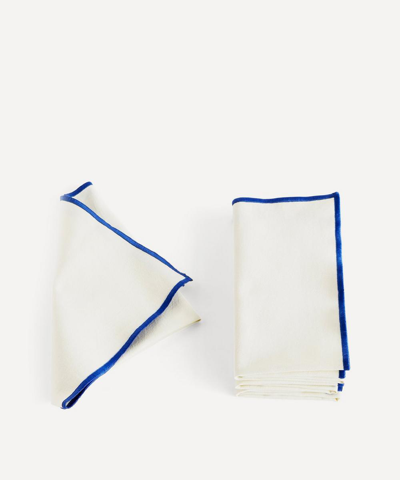 Hay Outline Cream Napkins Set Of Four
