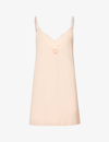 Eberjey Naya Double-inset Stretch-jersey Chemise In Pink