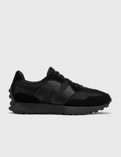 New Balance 327 Suede Sneakers In Triple Black ModeSens