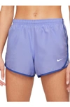 Nike Kids' Dry Tempo Running Shorts In Light Thistle/ Lapis/ White