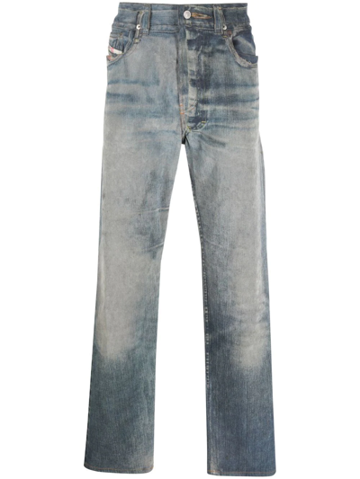 Diesel 2010 Straight-leg Jeans In Blue