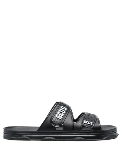 Gcds Rubber Slides In Black