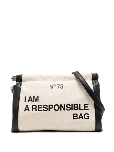 V73 I Am A Responsible Bag Tote Bag In Neutrals | ModeSens