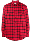 Filson Check-print Long-sleeve Shirt In Red