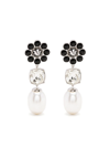 SHRIMPS TERRY FAUX PEARL-EMBELLISHED EARRINGS