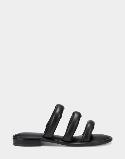 Aerosoles Vegan Leather Jour Sandals In Black