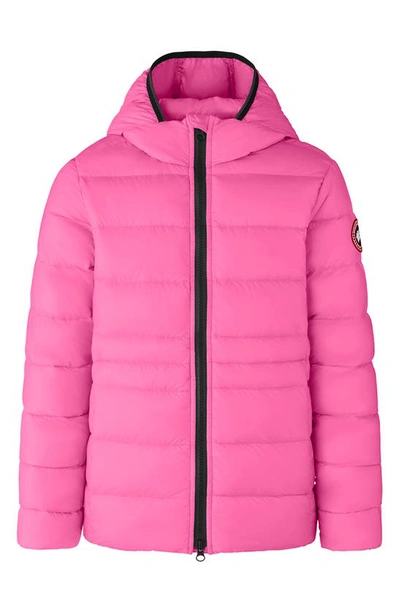 Canada Goose Kids' Cypress Packable Hooded 750-fill-power Down Puffer Jacket In Summit Pink