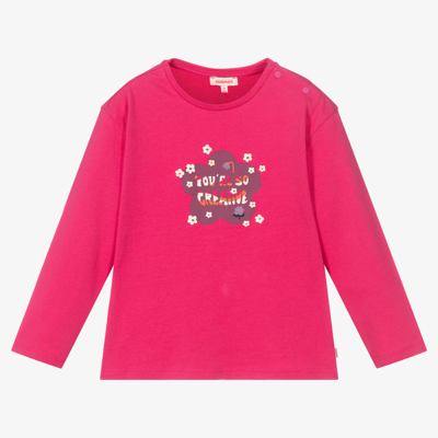 Catimini Babies' Girls Pink Cotton Top