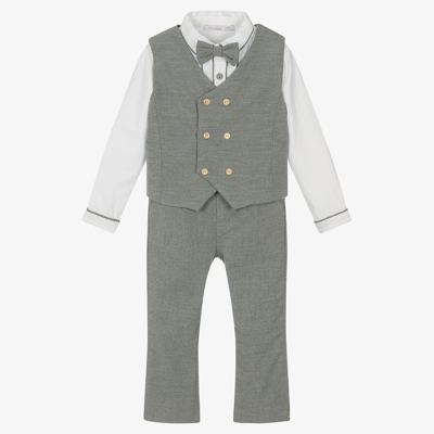 Patachou Babies' Boys Grey Trouser Set