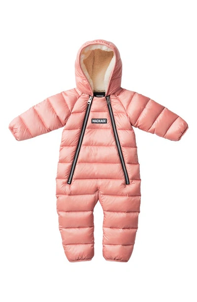 Mackage Kids' Bambi Down Snowsuit In Rose