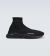 Balenciaga Black Speed Recycle Sock Sneakers
