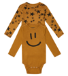 MOLO BABY FOSS PRINTED JERSEY ONESIE