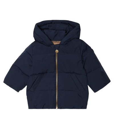 Bonpoint Baby Bozen Down Puffer Jacket In Marine