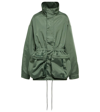Wardrobe.nyc Drawstring-waist Parka Coat In Green