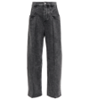 ISABEL MARANT VETEA HIGH-RISE WIDE-LEG JEANS