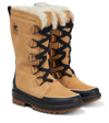 Sorel Tivoli Iv Waterproof Tall Winter Boot In Curry