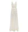 COSTARELLOS KRISTINA SEQUINED TULLE GOWN