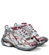 Balenciaga Runner Logo-detailed Rubber-trimmed Mesh Sneakers In 0