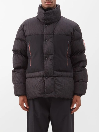 Moncler Gorunma Quilted Down Coat In Black