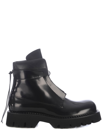 The Antipode Ankle Boots    "todd" In Nero