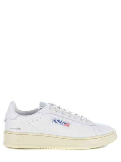 Autry Dallas Low Trainers In White
