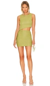 Superdown Eleanor Skirt Set In Olive