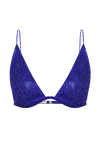 Nué Silk Rhinestone Bra Top