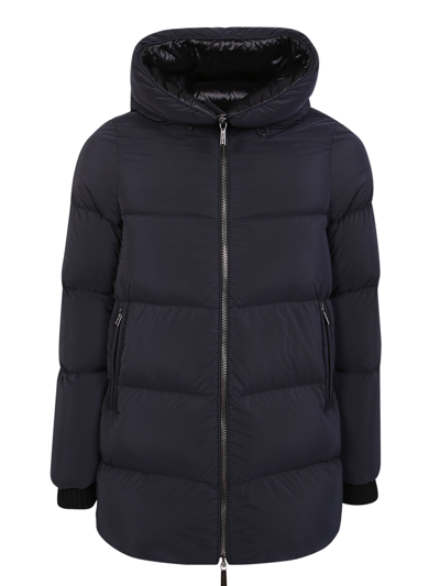 Moorer Carinzia Jacket In Soft  Down. Essential Line With A Soft Texture, Suitable For Every L In Black