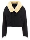 Amiri Long Sleeve Bomber Jacket In Black