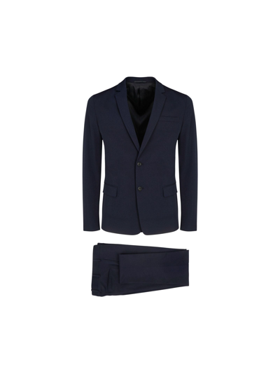 Prada Men's  Blue Other Materials Suit