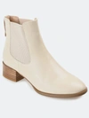 Journee Collection Collection Women's Tru Comfort Foam Chayse Bootie In White