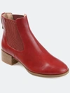 Journee Collection Chayse Tru Comfort Foam Bootie In Red