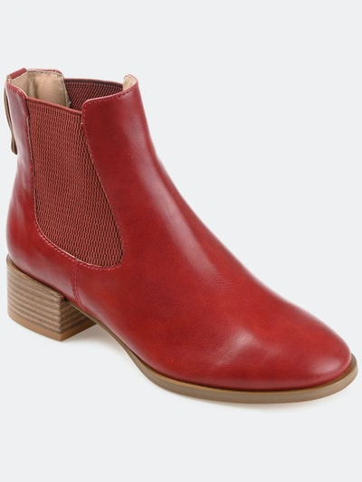 Journee Collection Chayse Tru Comfort Foam Bootie In Red