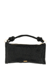Cult Gaia Hera Rhinestone Shoulder Bag In Nero