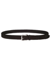 TOD'S BRAIDED BUCKLE BELT