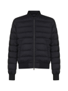 Herno L'aviatore Down Bomber Jacket In Black