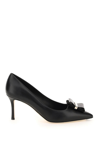 FERRAGAMO DOUBLE BOW PUMPS