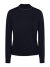 MAISON MARGIELA MOCK NECK KNIT JUMPER