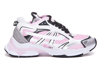 Ash Race Sneakers In Silver Synthetic Fibers In Pink