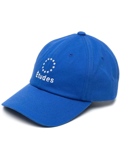 Etudes Studio Blue Booster Logo Cap
