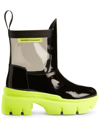 Giuseppe Zanotti Apocalypse Riot Chunky Boots In Black