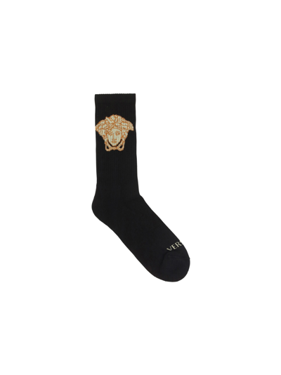 Versace Socks In Black