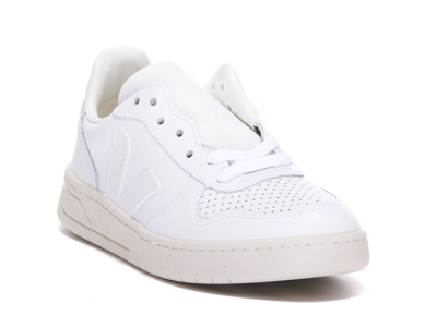 Veja V-10 Sneakers In White